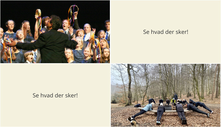 Skodsborg byder på korsang og naturtræning i den kommende uge