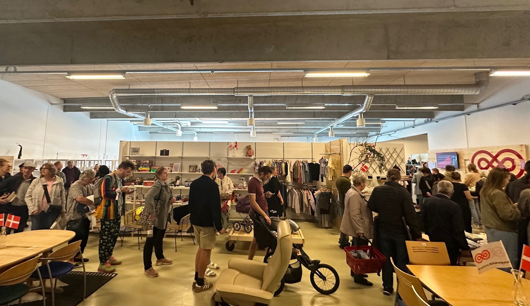 Succesfuld åbning af ny genbrugsbutik i Tilst