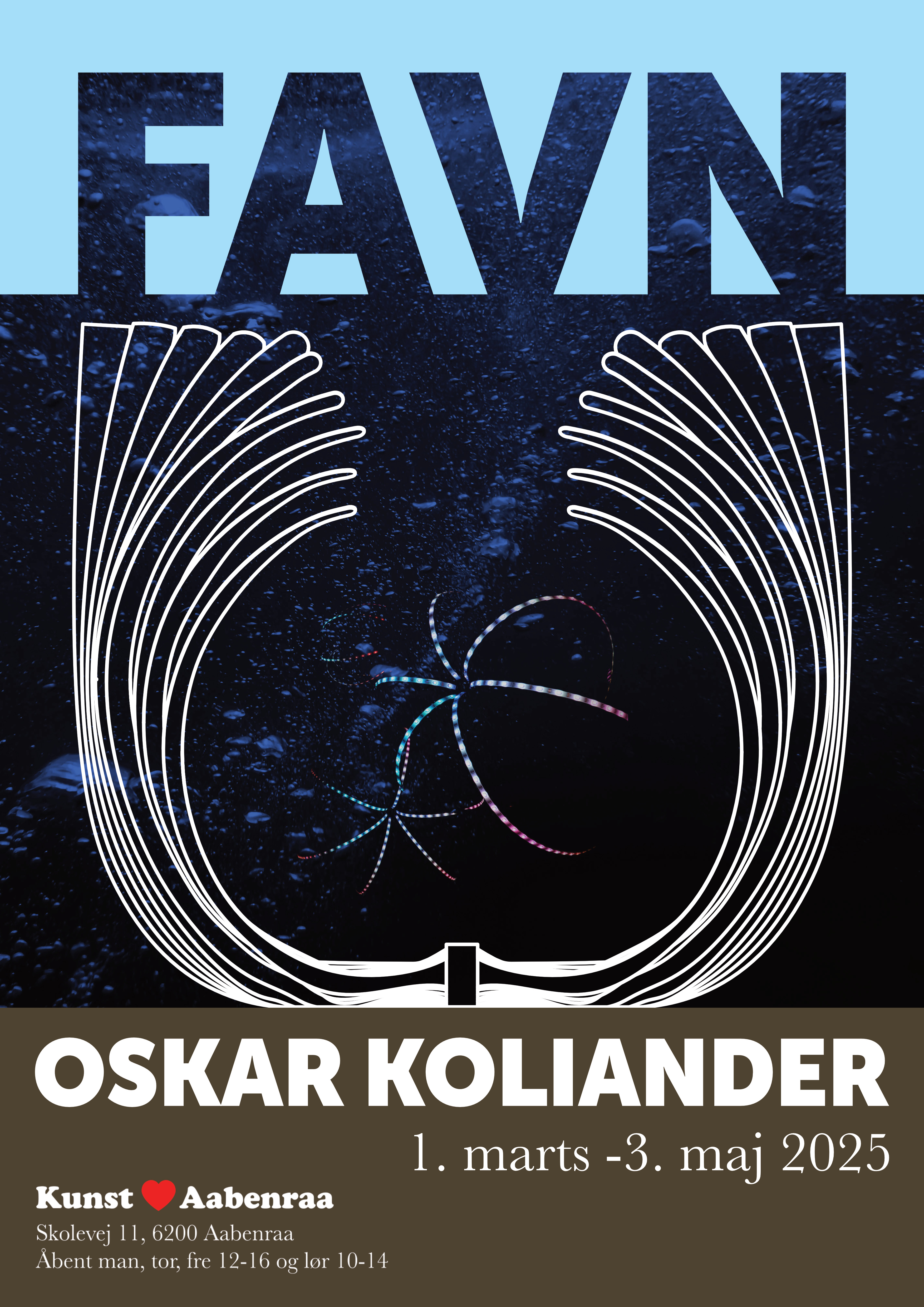 Kunstudstilling FAVN af Oskar Koliander 