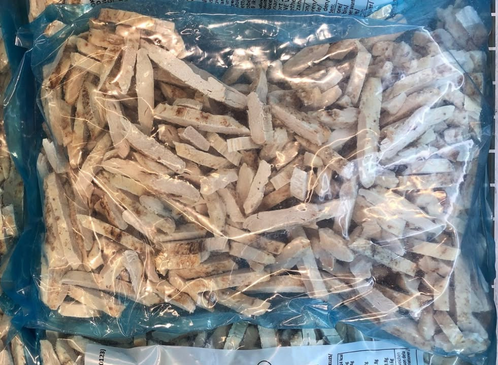 Meny Gl. Skagensvej tilbyder billige frosne kyllingestrimler til kun 115 kr pr pose