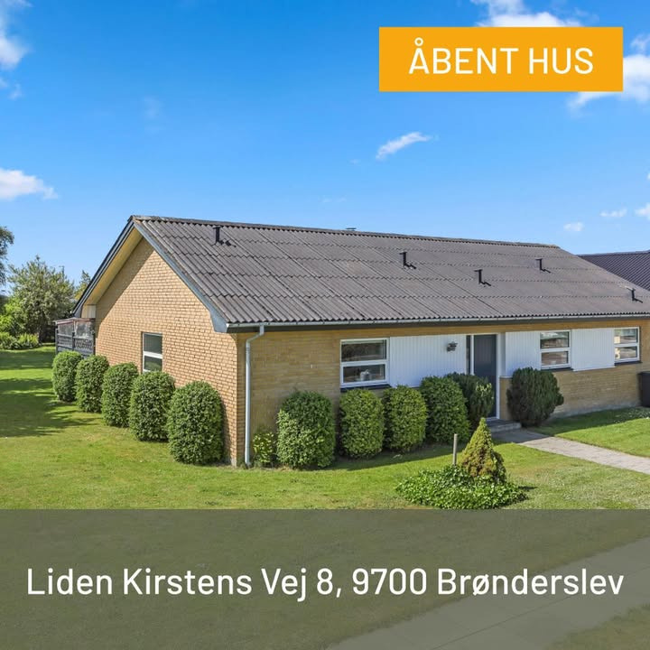 Mæglerhuset Brønderslev inviterer til åbent hus i spændende boliger søndag 20. juli