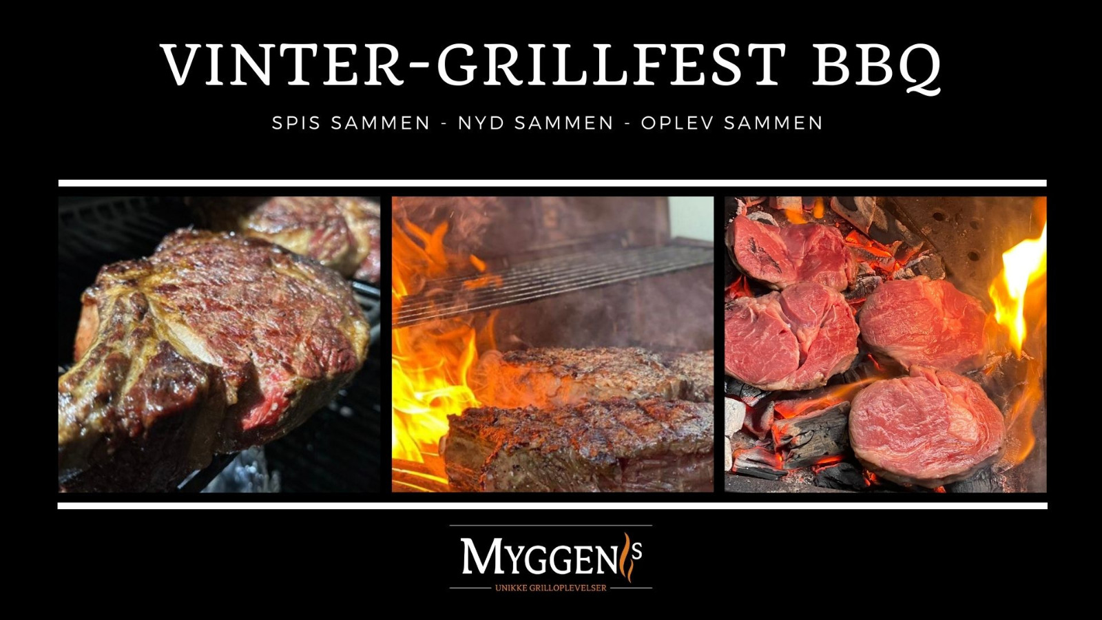 Vinter-grillfest hos Myggen's: Kærlighed til grillen i vinterkulden