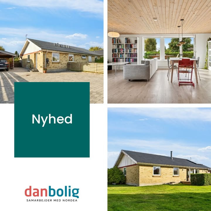 Danbolig Randers præsenterer indflytningsklar villa i naturskønt område