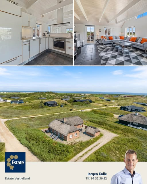 Estate Vestjylland fremhæver charmerende fritidsbolig nær Vesterhavet