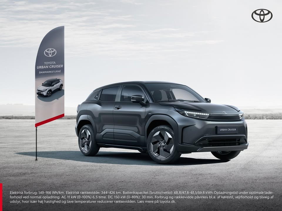 MTH Biler inviterer til roadshow for ny elektrisk Urban Cruiser i hele Danmark