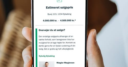 Nybolig Brønderslev & Vrå inviterer til drømmetjek med boligprisberegneren