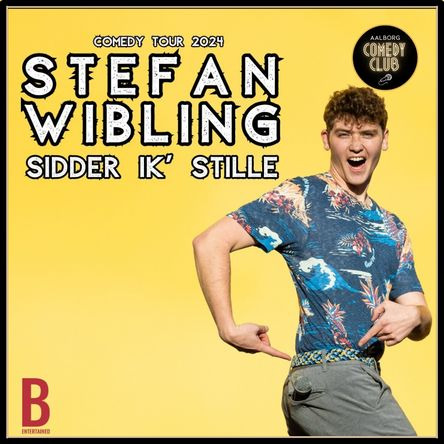 Stefan Wibling præsenterer sit første onemanshow i Aalborg