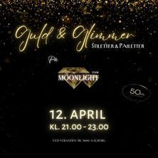 Fest med guld og glimmer på Club Moonlight