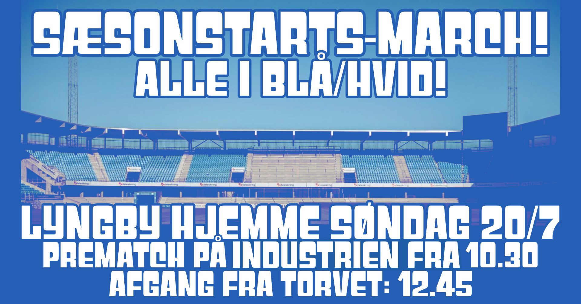 Sæsonstart: Fans i march fra Esbjergs Torvet til Blue Water Arena