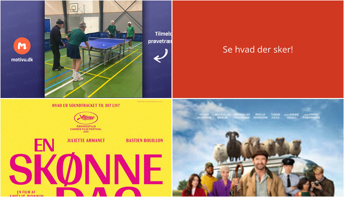 Begivenheder i Faaborg denne weekend: Bordtennis, film og kultur
