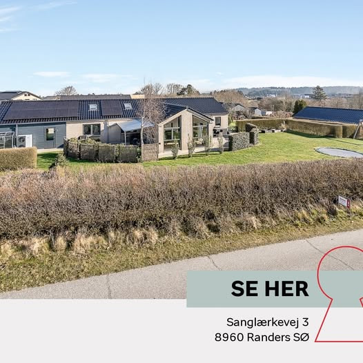 Unik villa med moderne energiløsninger til salg i Assentoft