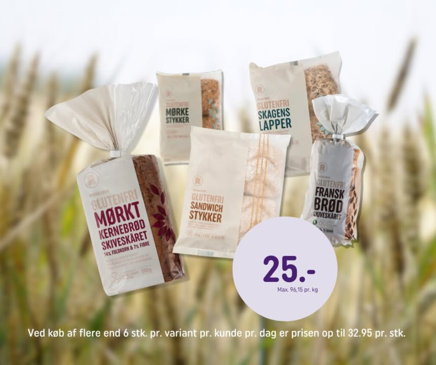 Ugens fokus hos REMA 1000 Hadsund: Lækre glutenfri varer og opskrifter
