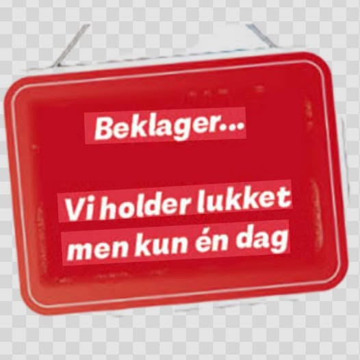 Skousen Lemvig holder lukket lørdag den 17/1 på grund af personaletur, men er tilbage mandag