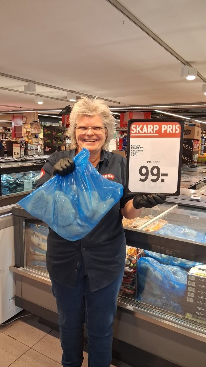 Meny Als har Crispy panerede kyllingefileter til 99 kr.