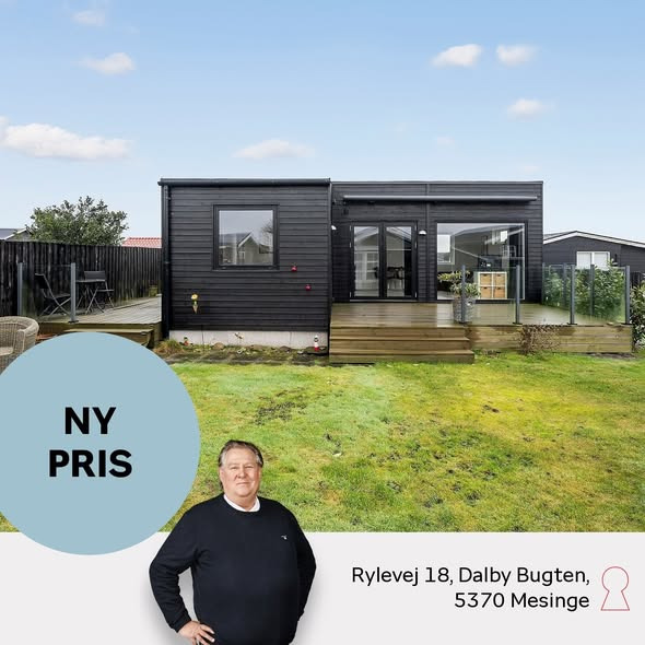 home Kerteminde-Munkebo nedsætter prisen på sommerhus ved Dalby Bugten med 100.000 kr.