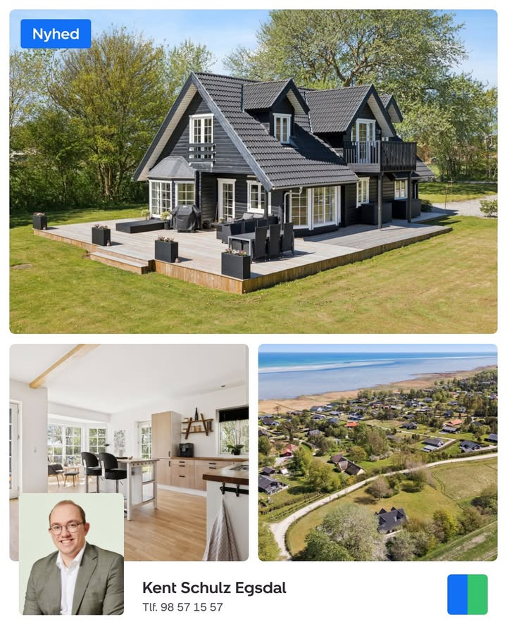 Nybolig Hadsund præsenterer moderne 161 m² bolig nær kysten i Als