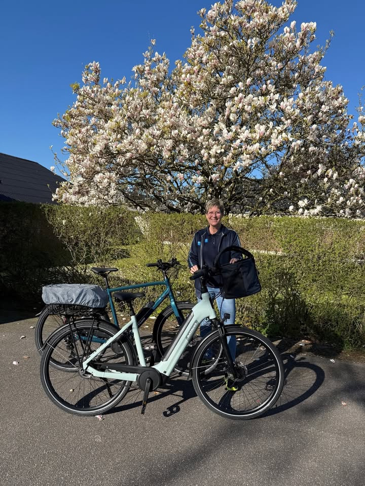 Per P. Cykler klar til at klargøre din nye el-cykel i Snejbjerg