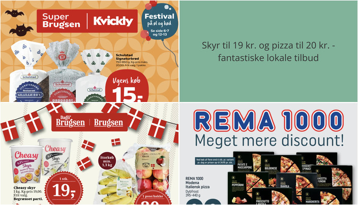 Skyr til 19 kr. og pizza til 20 kr. - fantastiske lokale tilbud