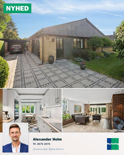 Oplev en 60'er-villa i Hvidovre hos Nybolig Hvidovre - Alexander Holm ApS