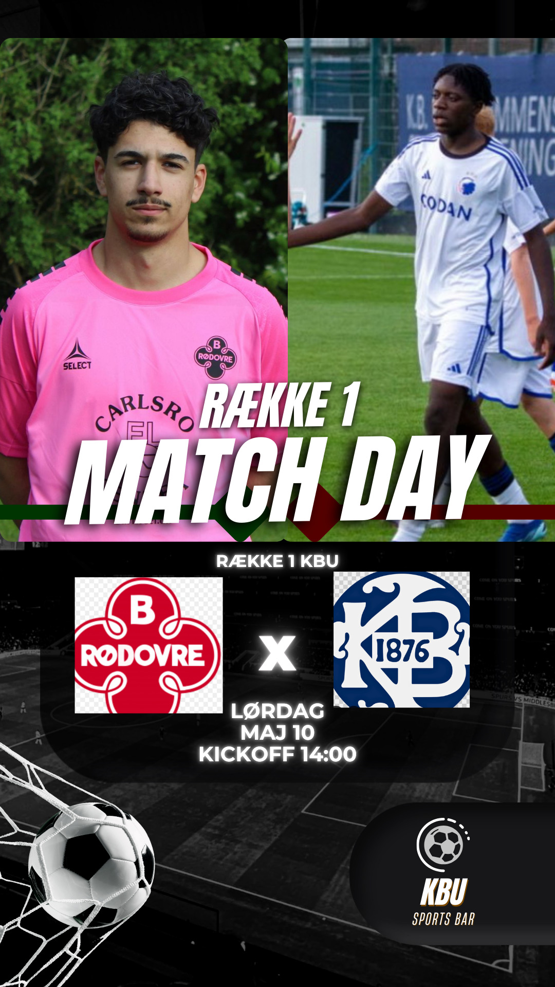 Rødovre 2 U17 Drenge triumferer på hjemmebane mod K.B. 4