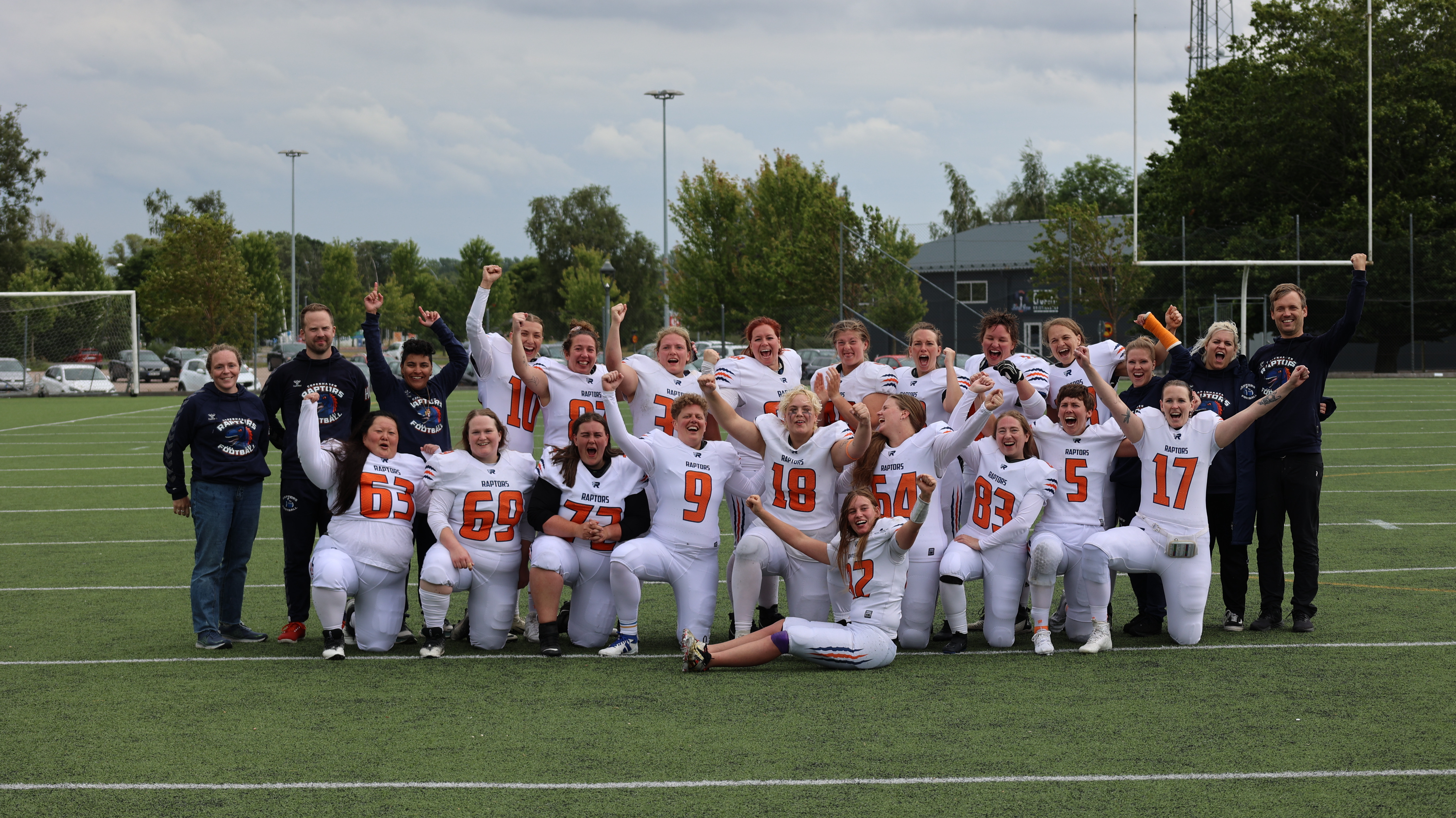 Valbys kvinder klar til svensk finale i amerikansk fodbold