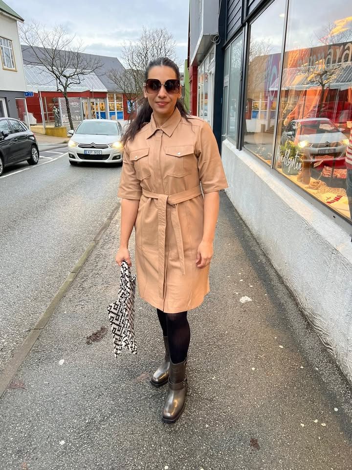 Rosengreen præsenterer dagens låge: skindkjole til nedsat pris i dag