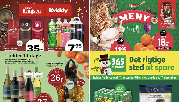 Flæskesteg til kun 11,95 kr. pr. ½ kg og Rahbek fiskefileter til 10 kr. - se de lokale tilbud