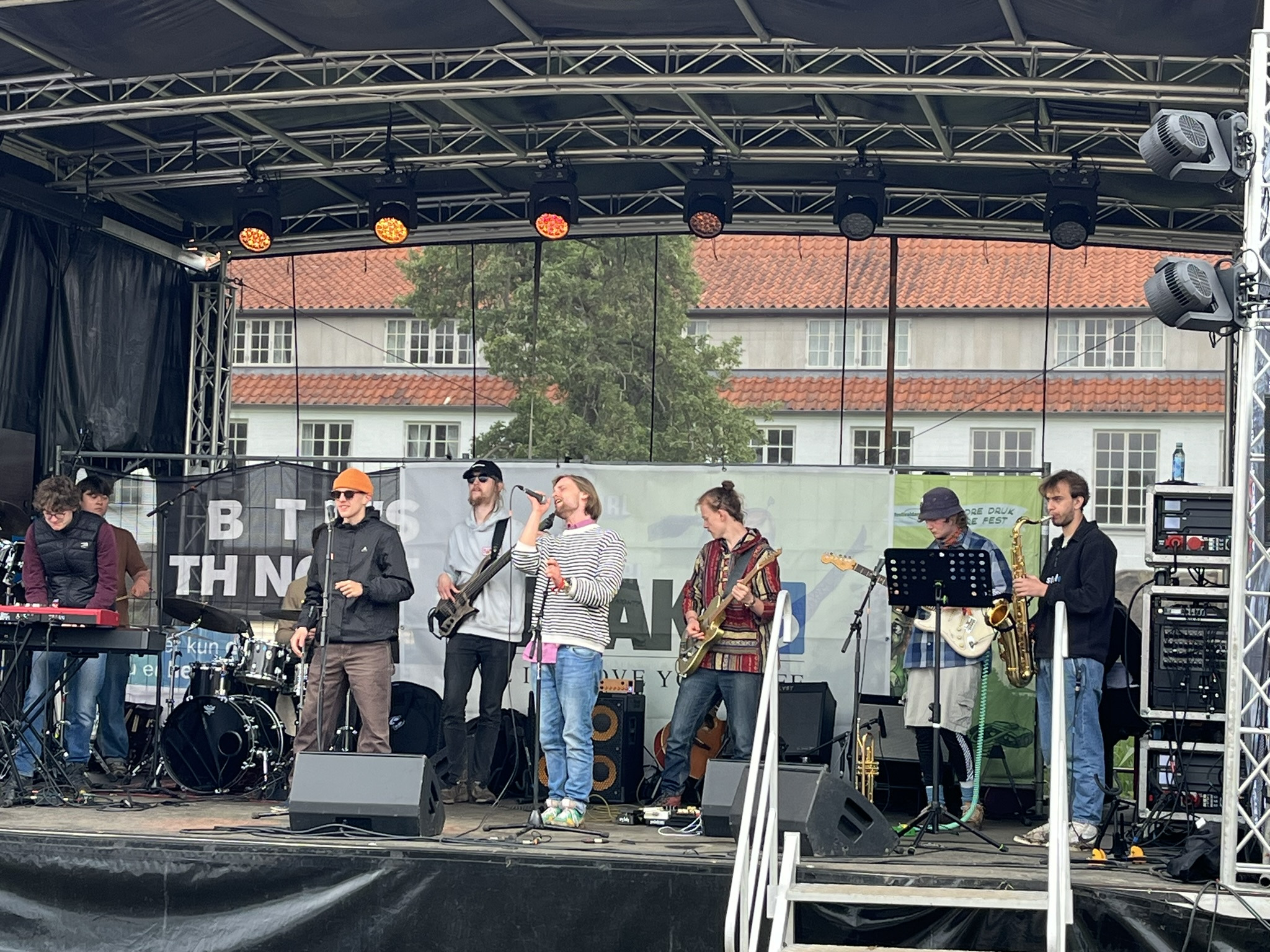 Musikskolebands spiller på Nord-Als Festival - lørdag
