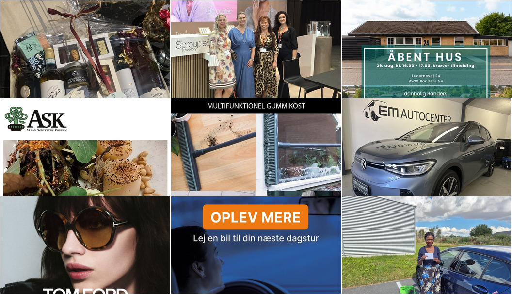 Nyt fra Rie & Henrik's Tøjbiks v/Rie Olesen, Fru Hansens Butik & Café, Frederiksberg Kødforsyning v/Christian Rytter Sørensen og 18 andre