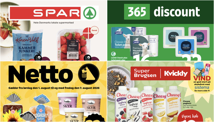 Lokale tilbud: Lambi toiletpapir til 16 kr. og Kohberg brød til kun 12 kr.