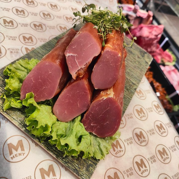 Hjemmelavet røget mørbrad til kun 29,95 hos Meny Hjerting i dag