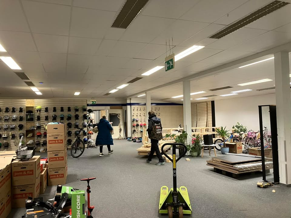 Sæby cykler glæder sig over vellykket flytning til ny adresse