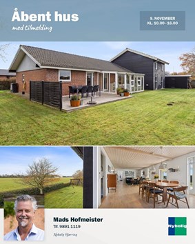 Nybolig Hjørring inviterer til åbent hus i Højene den 9. november