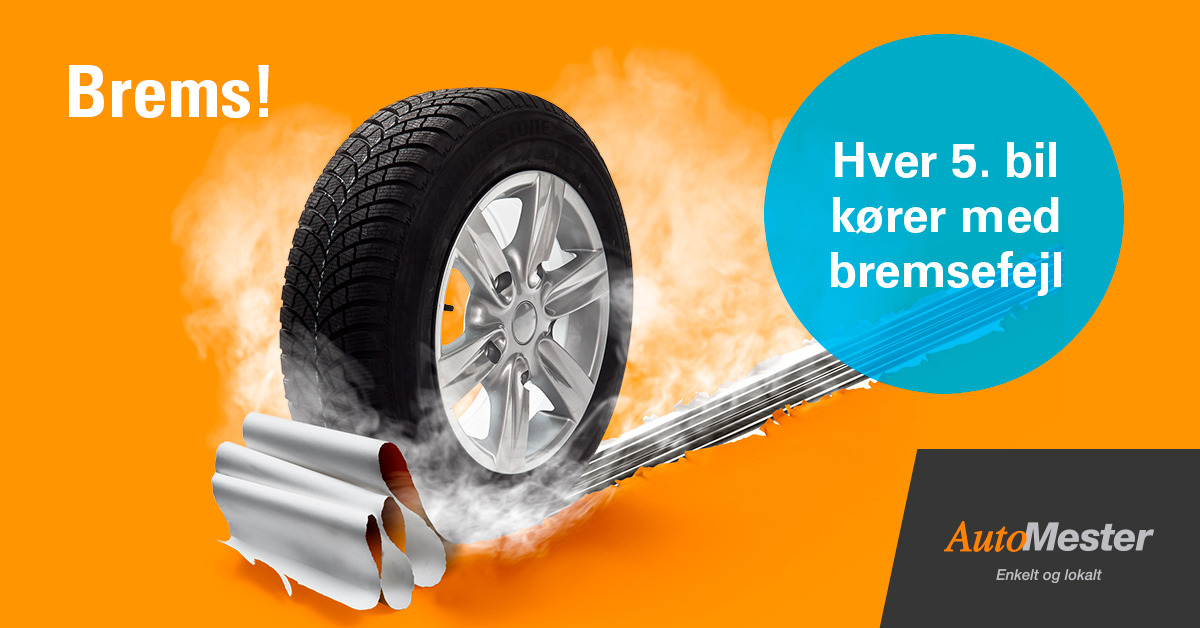 GUMMI-OLE opfordrer bilister til at få tjekket bremserne for bedre sikkerhed