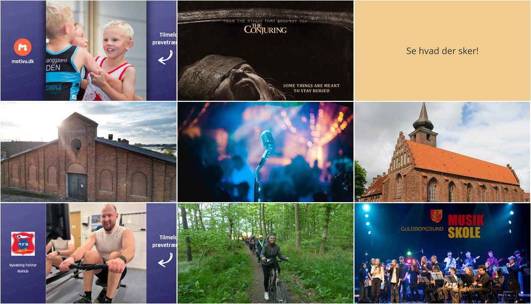 Spændende weekend i Nykøbing F: Kultur, motion og underholdning