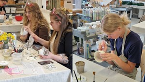 Malecafé hos Vesterhavskunst – kreativ hygge i Skive