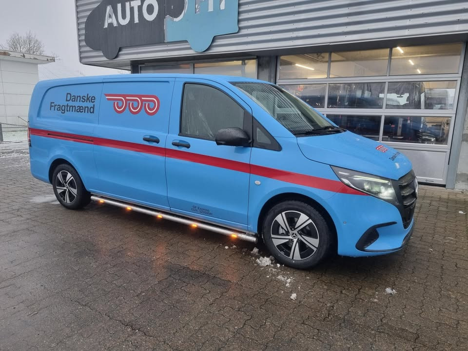 AutoFit A/S færdiggør opbygning af Mercedes Vito fra Ejner Hessel og Danske Fragtmænd