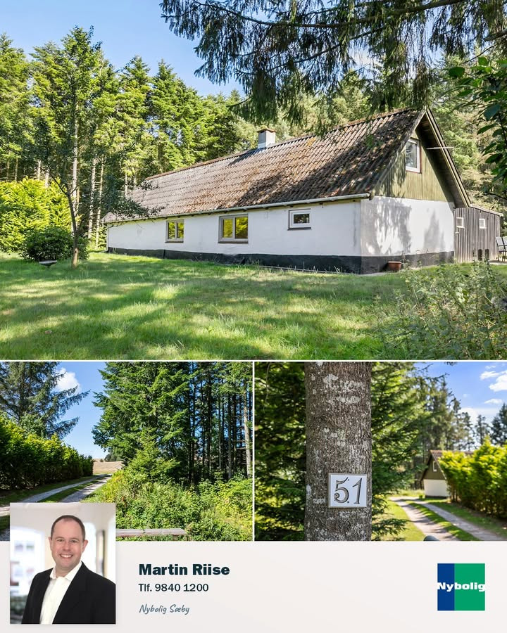 Unik mulighed: Naturidyl på Sdr. Kirkevej 51 præsenteret af Nybolig Sæby A/S
