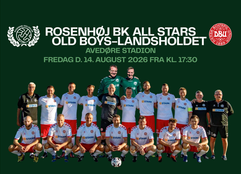 Fodboldfest i Hvidovre: Rosenhøj Boldklub fejrer 60-års jubilæum