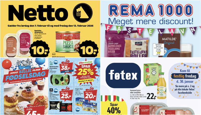 Ugens tilbud: Innocent juice til 22 kr. og fastelavnsboller fra Rema 1000 til 8 kr.