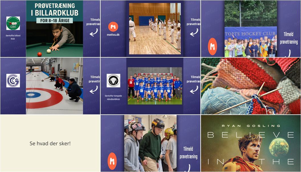Oplevelser for unge i Gentofte: Billard, karate og andre aktiviteter