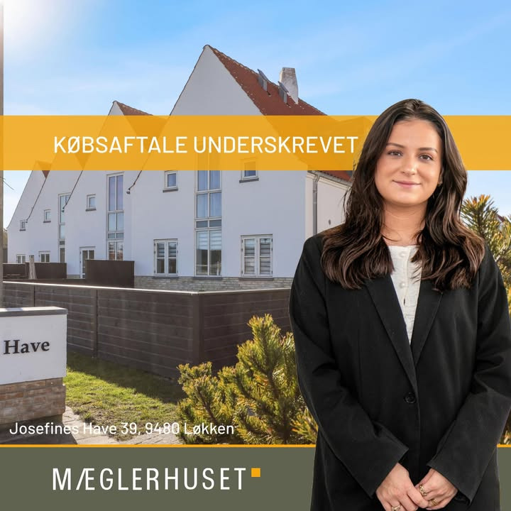 Mæglerhuset Vestkysten I/S har fået underskrevet købsaftale på Josefines Have 39