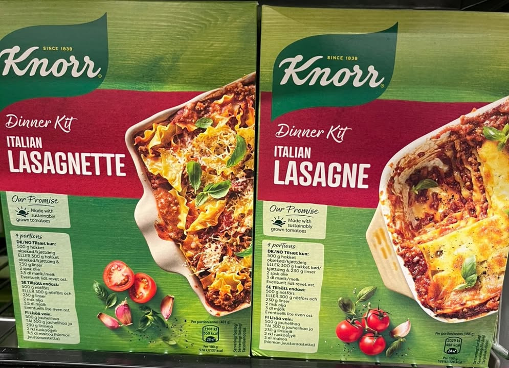 Meny Hobro tilbyder Knorr-retter til halv pris