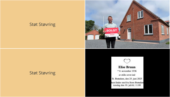 Nyt fra Home Støvring og Rosen Begravelsesforretning ApS