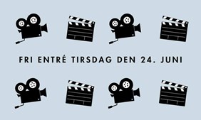 Fri entré på Skive Kunstmuseum tirsdag den 24. juni