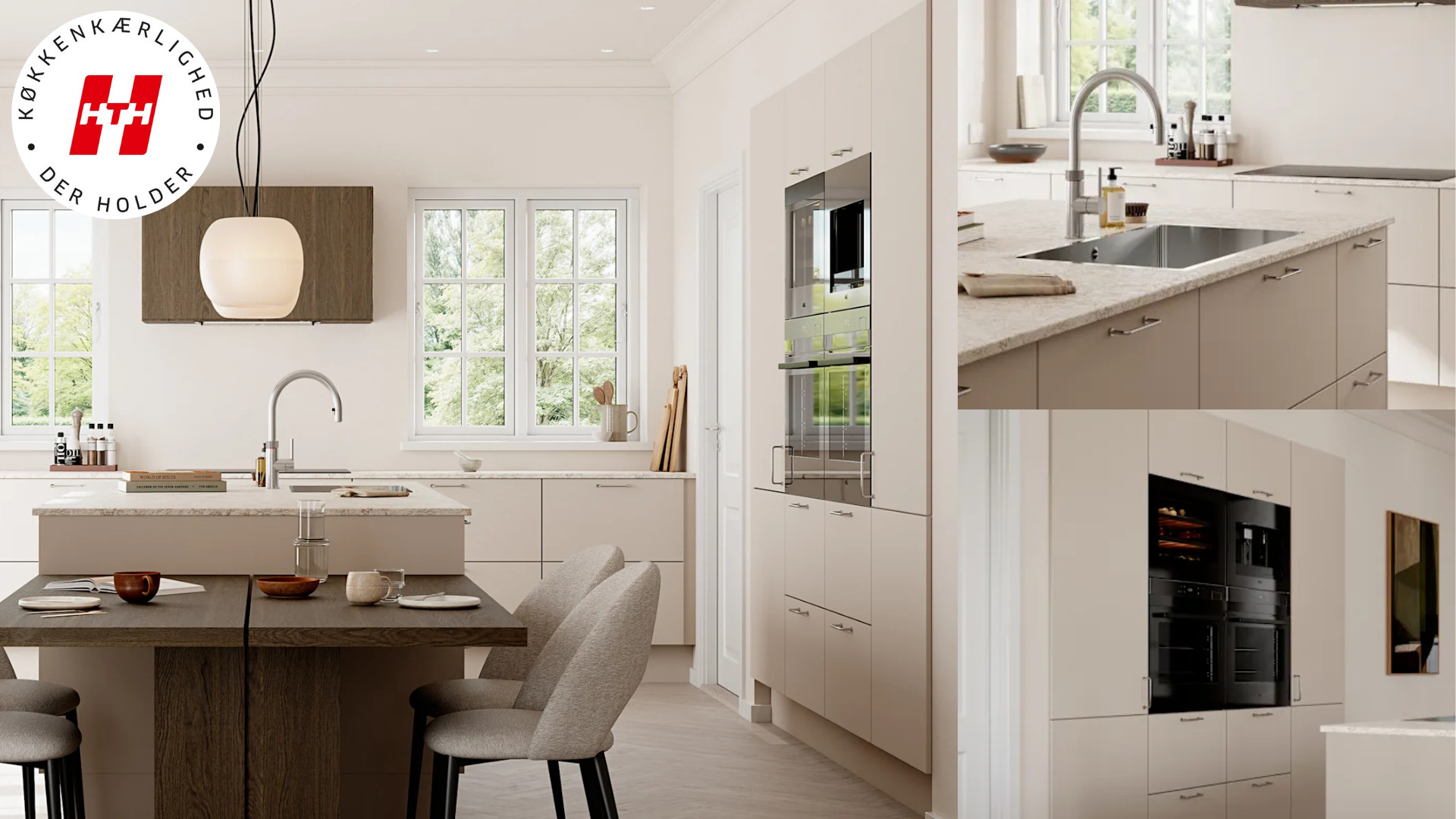 Oplev Base-kollektionen hos HTH Køge: Robust enkelhed til dit køkken