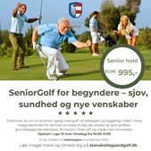 StensballeGaard Golfklub tilbyder seniorgolf for begyndere i afslappet miljø