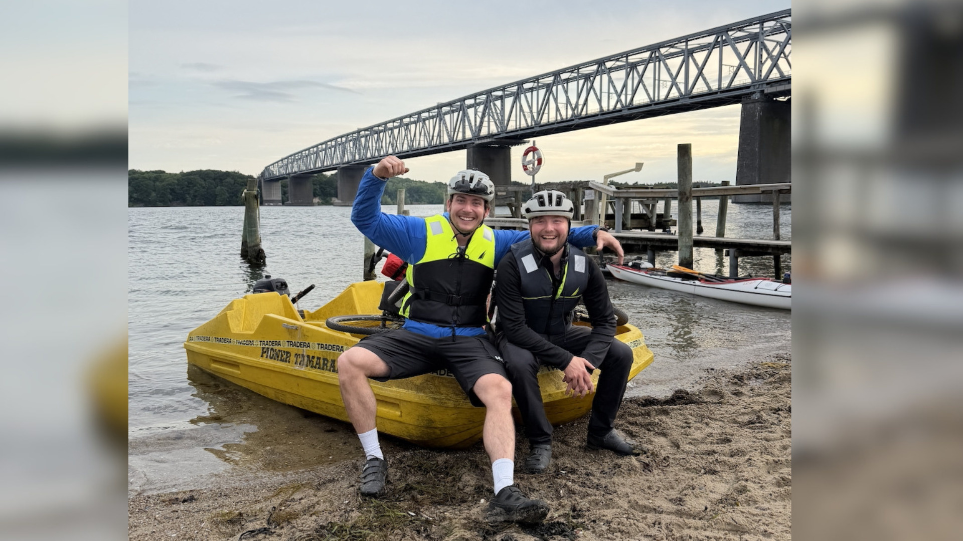 Cykelduo laver sheltertur i Roskilde i kampen mod ensomhed