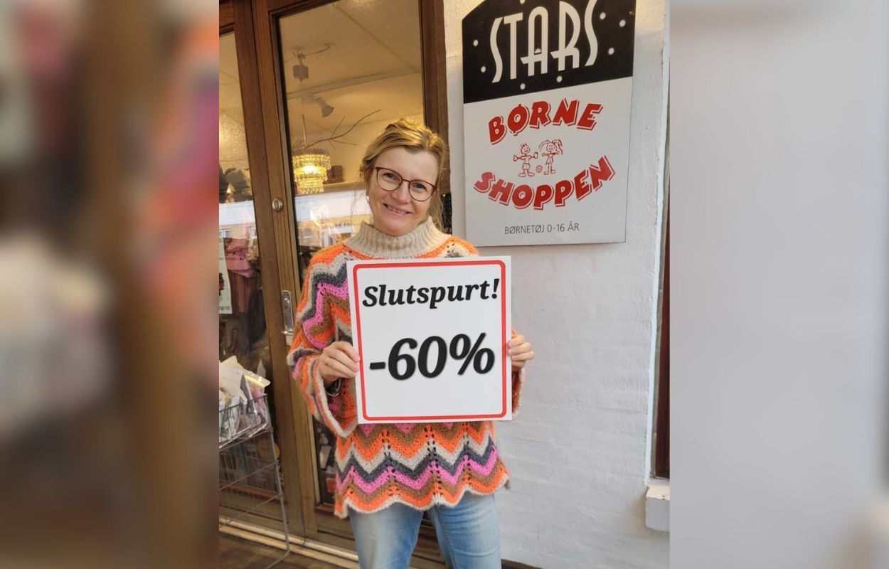 Slutspurt på januarudsalget hos Børneshoppen Brønderslev: Gør et kup i dag!