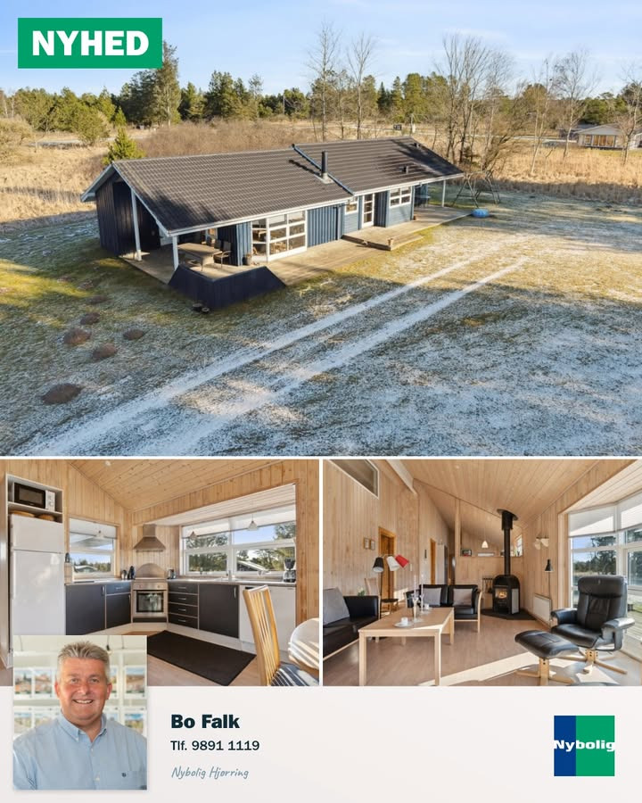 Charmerende sommerhus i Tversted fra Nybolig Hjørring v/Morten Hove: Perfekt feriebase tæt på strand og natur